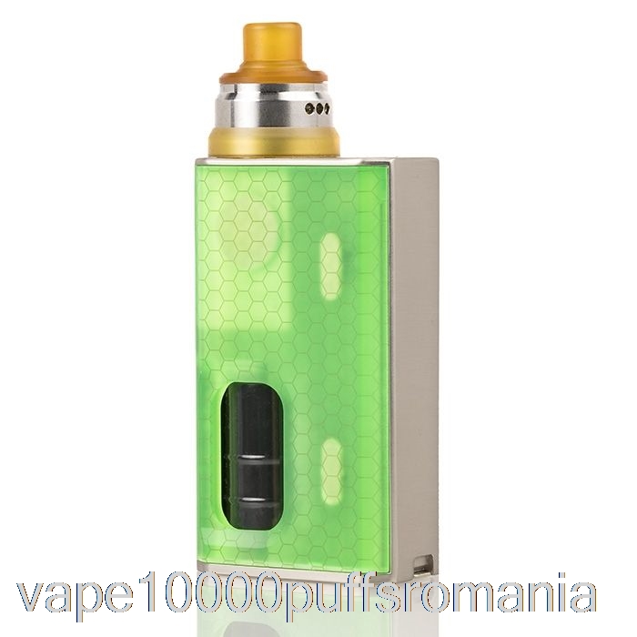 Vape Romania Wismec Luxotic Bf 100w Starter Kit Green Honeycomb Resin